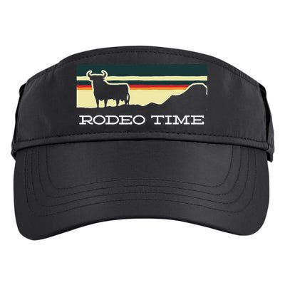 Rodeo Time Cowboy Wild West Cow Horseman Ranch Lasso Boots Adult Drive Performance Visor