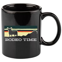 Rodeo Time Cowboy Wild West Cow Horseman Ranch Lasso Boots 11oz C Handle Ceramic Mug
