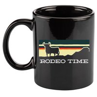 Rodeo Time Cowboy Wild West Cow Horseman Ranch Lasso Boots 11oz C Handle Ceramic Mug