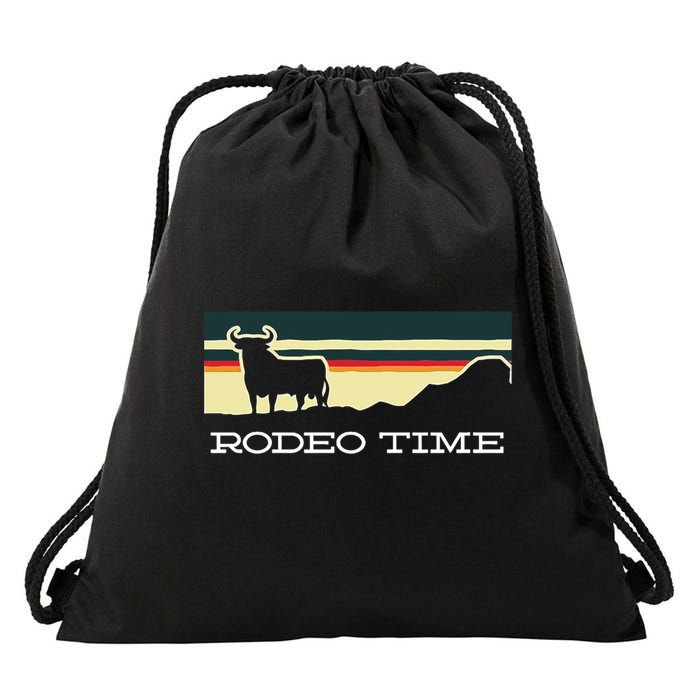 Rodeo Time Cowboy Wild West Cow Horseman Ranch Lasso Boots Drawstring Bag