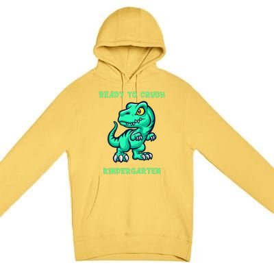 Ready To Crush Kindergarten Back To School Premium Pullover Hoodie