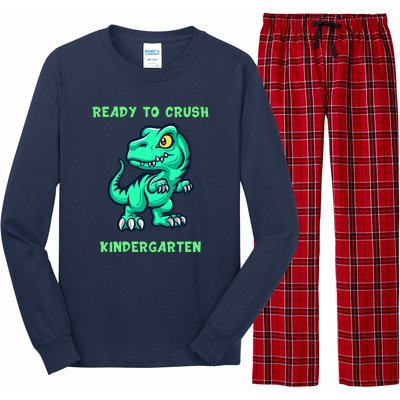 Ready To Crush Kindergarten Back To School Long Sleeve Pajama Set