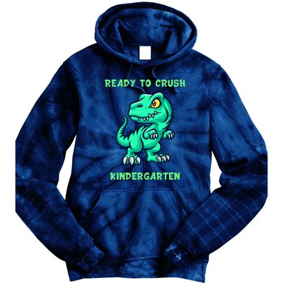 Ready To Crush Kindergarten Back To School Tie Dye Hoodie