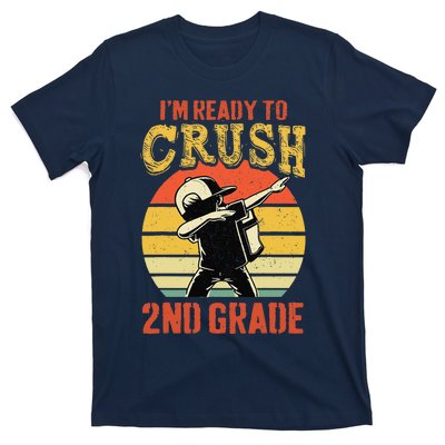 Ready To Crush Second Grade Back To School Dabbing Boy T-Shirt