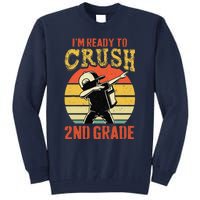 Ready To Crush Second Grade Back To School Dabbing Boy Tall Sweatshirt