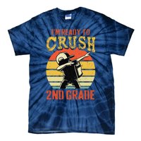 Ready To Crush Second Grade Back To School Dabbing Boy Tie-Dye T-Shirt