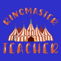 Ringmaster Teacher Carnival Costume Circus Women's V-Neck T-Shirt
