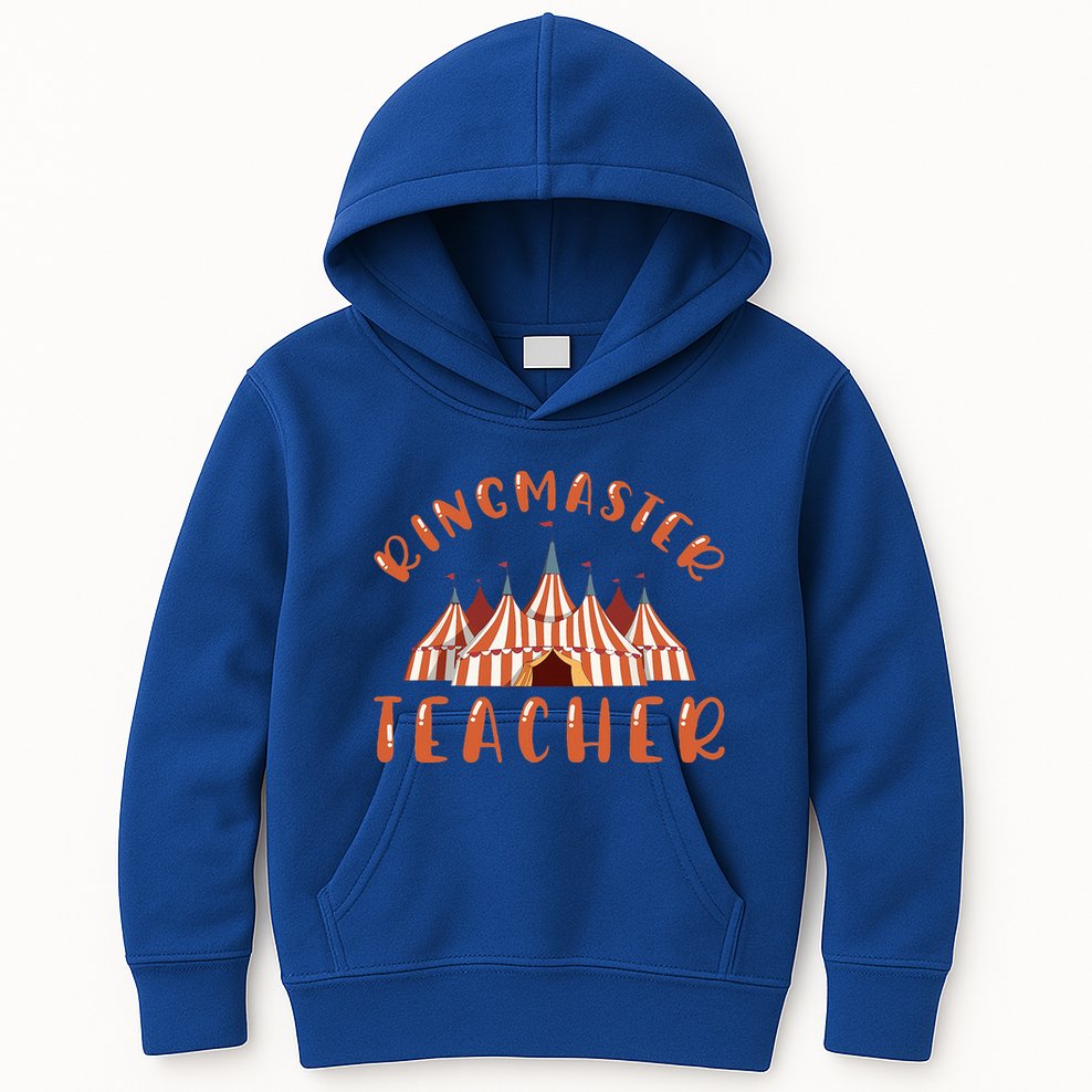 Ringmaster Teacher Carnival Costume Circus Kids Hoodie