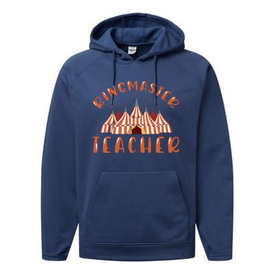 Ringmaster Teacher Carnival Costume Circus Performance Fleece Hoodie