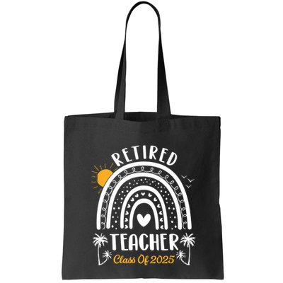 Retired Teacher Class Of 2025 Rainbow Teachers Retirement Bag