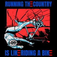 Running The Country Is Like Riding A Bike Merry 4th Of July Biden Falling Mug
