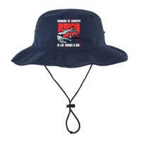 Running The Country Is Like Riding A Bike Merry 4th Of July Biden Falling Bucket Hat