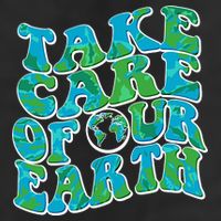 Retro Take Care Of Our Earth Celebrate Earth Day Cool Comfort Performance Bucket Hat