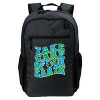 Retro Take Care Of Our Earth Celebrate Earth Day Backpack