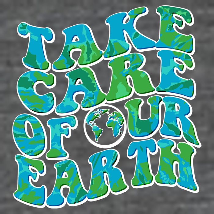 Retro Take Care Of Our Earth Celebrate Earth Day Wool Snapback Cap