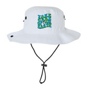 Retro Take Care Of Our Earth Celebrate Earth Day Legacy Cool Fit Booney Bucket Hat