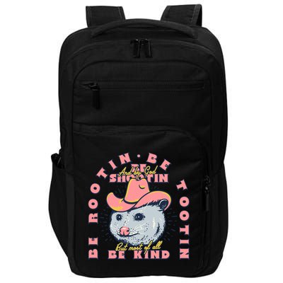 Rootin Tootin Cowboy Advice | Poss Possum Opossum Impact Tech Backpack