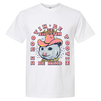Rootin Tootin Cowboy Advice | Poss Possum Opossum Garment-Dyed Heavyweight T-Shirt