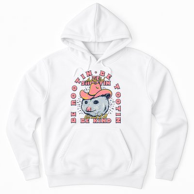 Rootin Tootin Cowboy Advice | Poss Possum Opossum Hoodie