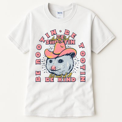 Rootin Tootin Cowboy Advice | Poss Possum Opossum Tall T-Shirt