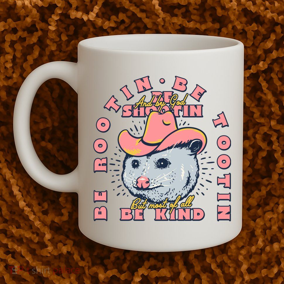 Rootin Tootin Cowboy Advice | Poss Possum Opossum Mug