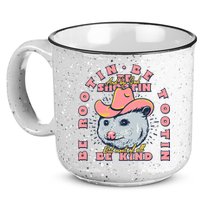 Rootin Tootin Cowboy Advice | Poss Possum Opossum 15oz Campfire Ceramic Mug