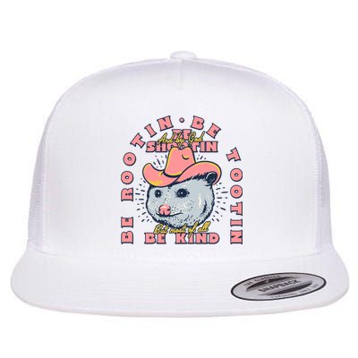 Rootin Tootin Cowboy Advice | Poss Possum Opossum Flatbill Hat