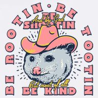 Rootin Tootin Cowboy Advice | Poss Possum Opossum Mesh Reversible Basketball Jersey Tank