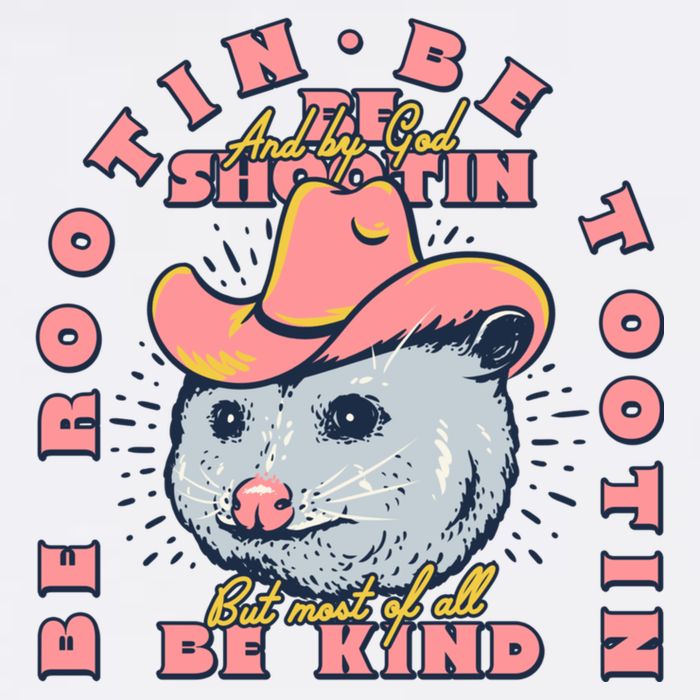 Rootin Tootin Cowboy Advice | Poss Possum Opossum Mesh Reversible Basketball Jersey Tank