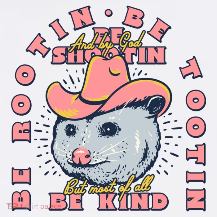 Rootin Tootin Cowboy Advice | Poss Possum Opossum Baby Bodysuit