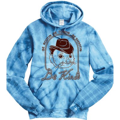 Rootin Tootin Cowboy Advice | Poss Possum Opossum Tie Dye Hoodie