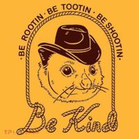 Rootin Tootin Cowboy Advice | Poss Possum Opossum Pom Pom 12in Knit Beanie