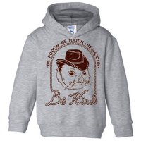 Rootin Tootin Cowboy Advice | Poss Possum Opossum Toddler Hoodie