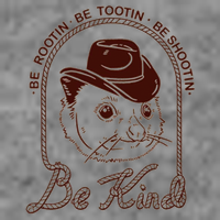 Rootin Tootin Cowboy Advice | Poss Possum Opossum Toddler Hoodie