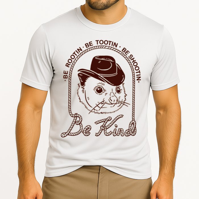 Rootin Tootin Cowboy Advice | Poss Possum Opossum Performance Shirt