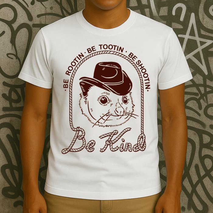 Rootin Tootin Cowboy Advice | Poss Possum Opossum T-Shirt