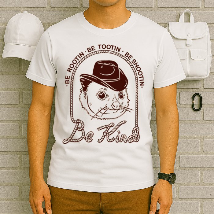 Rootin Tootin Cowboy Advice | Poss Possum Opossum T-Shirt