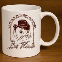 Rootin Tootin Cowboy Advice | Poss Possum Opossum 11oz C Handle Ceramic Mug