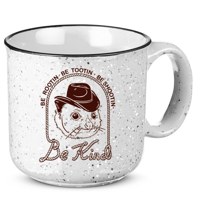 Rootin Tootin Cowboy Advice | Poss Possum Opossum 15oz Campfire Ceramic Mug
