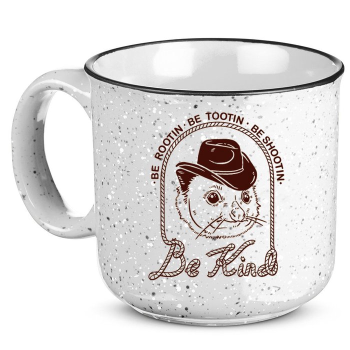 Rootin Tootin Cowboy Advice | Poss Possum Opossum 15oz Campfire Ceramic Mug