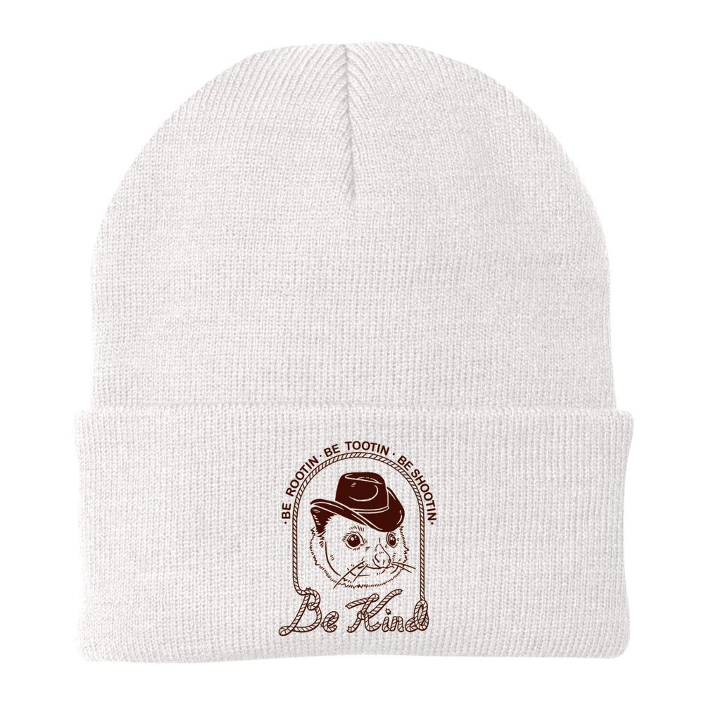 Rootin Tootin Cowboy Advice | Poss Possum Opossum Beanie