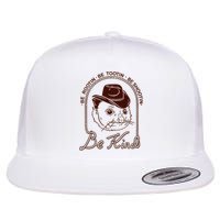 Rootin Tootin Cowboy Advice | Poss Possum Opossum Flat Bill Trucker Hat