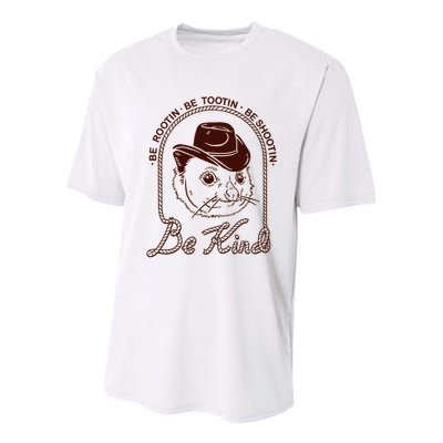 Rootin Tootin Cowboy Advice | Poss Possum Opossum Youth Performance Sprint T-Shirt