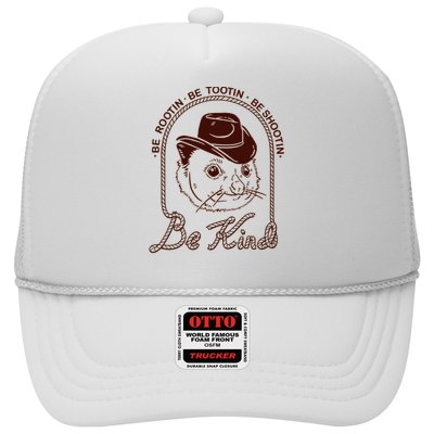 Rootin Tootin Cowboy Advice | Poss Possum Opossum Trucker Hat