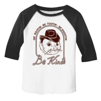 Rootin Tootin Cowboy Advice | Poss Possum Opossum Toddler Fine Jersey T-Shirt