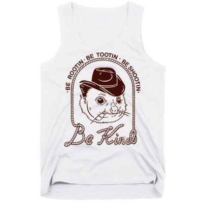 Rootin Tootin Cowboy Advice | Poss Possum Opossum Tank Top