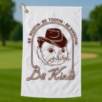 Rootin Tootin Cowboy Advice | Poss Possum Opossum Golf Towel