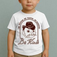 Rootin Tootin Cowboy Advice | Poss Possum Opossum Toddler T-Shirt