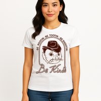 Rootin Tootin Cowboy Advice | Poss Possum Opossum Womens T-Shirt
