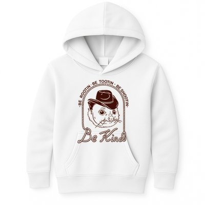 Rootin Tootin Cowboy Advice | Poss Possum Opossum Kids Hoodie